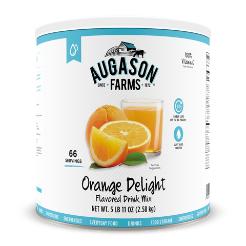 Augason Farms Orange Delight Flavoured Drink Mix