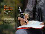 Fenix T6 Tactical Pen with LED Lighting