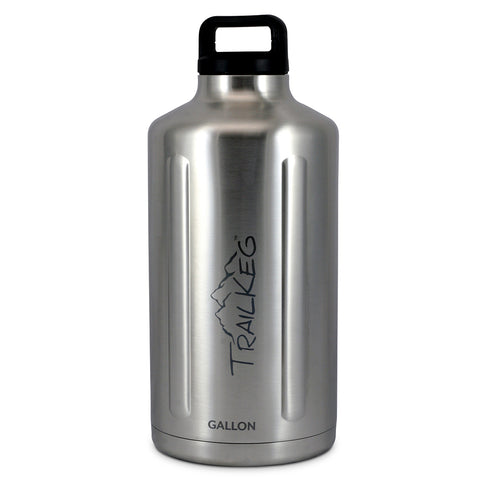 TrailKeg Gallon (128oz) Vacuum Insulated Bottle - Stainless Steel