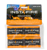 InstaFire Waterproof Matches (Four 4-packs) 16 Total