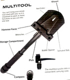 11-In-1 Folding Shovel Multifunction Survival Tool