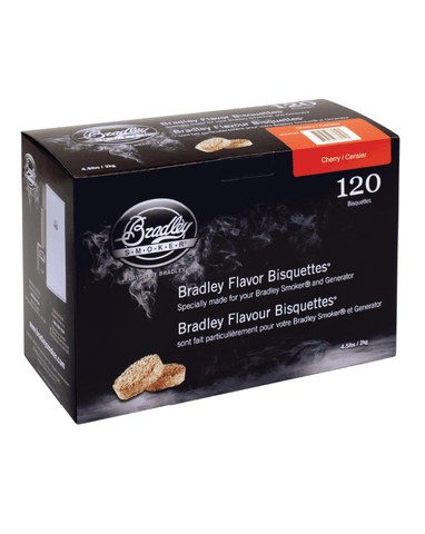 Bradley Smoker Cherry Wood Bisquettes - 120 Pack