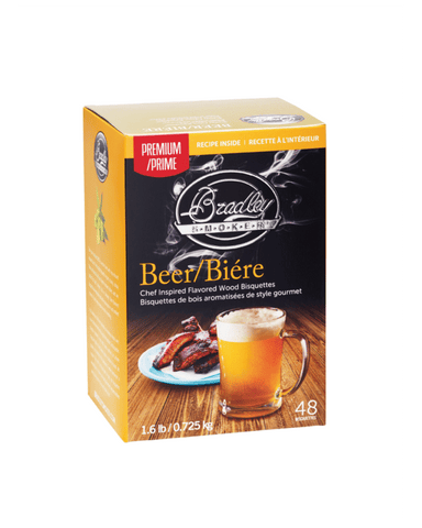 Bradley Smoker Premium Beer Flavour Wood Bisquettes - 48 Pack