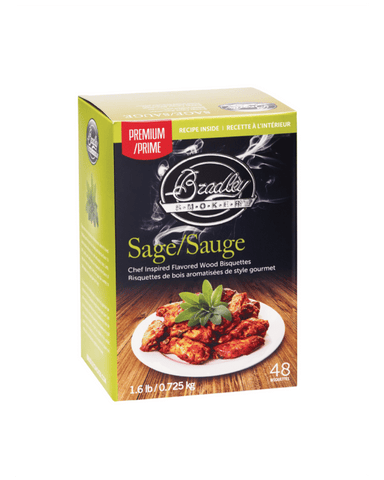 Bradley Smoker Premium Sage Flavour Wood Bisquettes - 48 Pack