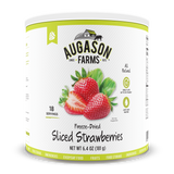 Augason Farms Freeze Dried Sliced Strawberries #10 Can