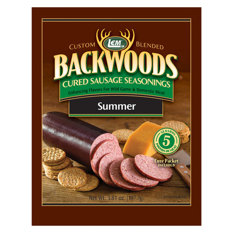 LEM Backwoods Summer Sausage Cured Sausage Seasoning