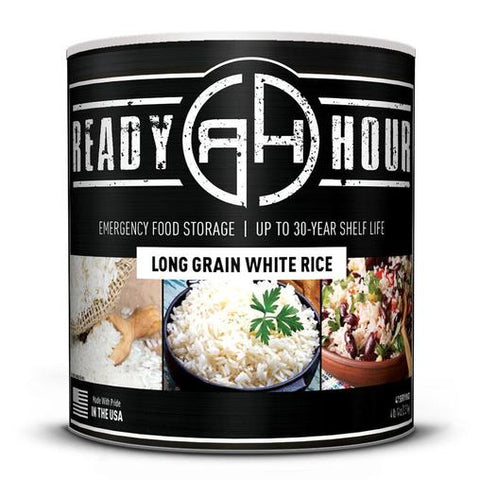 Ready Hour Long Grain White Rice #10 Can