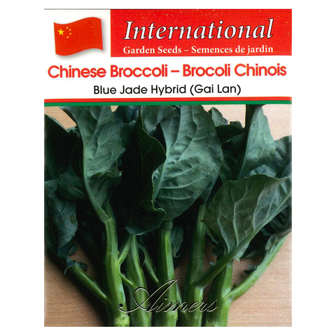 Aimers International Seeds - Chinese Broccoli - Blue Jade Hybrid (Gai Lan)