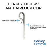 Berkey Anti-Airlock Clip