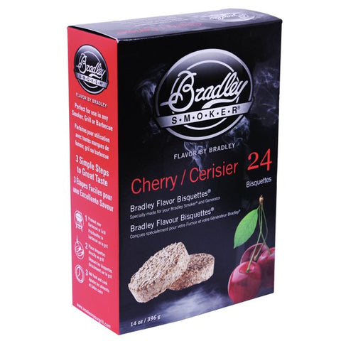 Bradley Smoker Cherry Wood Bisquettes - 24 Pack