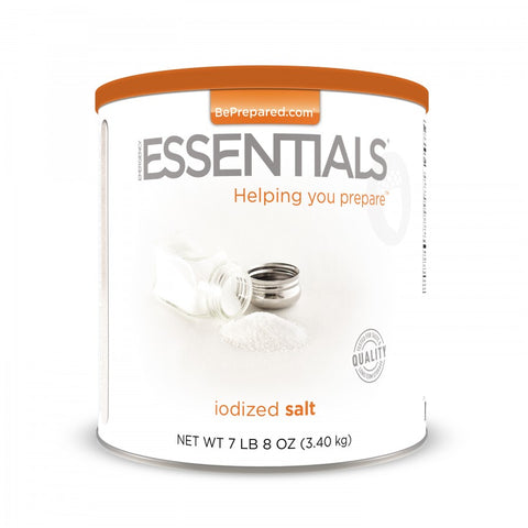 Emergency Essentials Iodized Salt Large Can