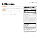 Emergency Essentials Light Brown Sugar Large Can