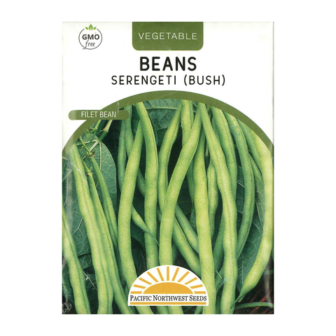 Pacific Northwest Seeds - Beans - Serengeti (Bush)