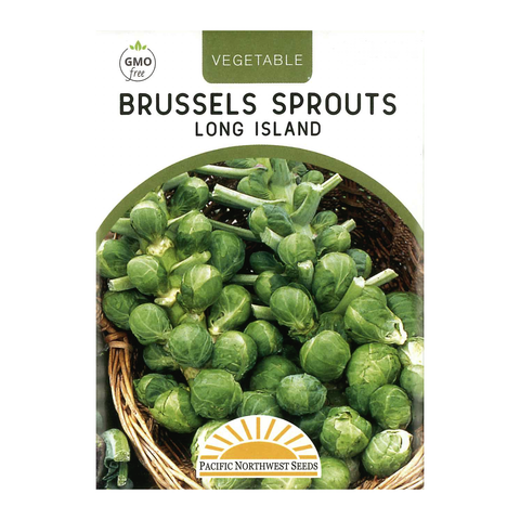 Pacific Northwest Seeds - Brussels Sprouts - Long Island