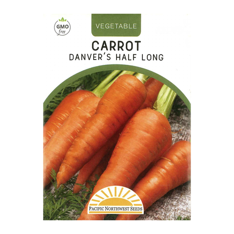 Pacific Northwest Seeds - Carrot - Danver's Half Long