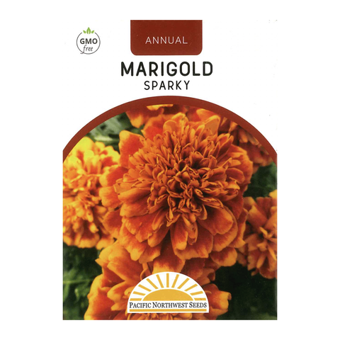 Pacific Northwest Seeds - Marigold - Sparky