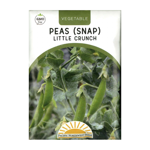 Pacific Northwest Seeds - Peas (Snap) - Little Crunch