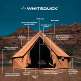 White Duck Regatta Bell Tent - 10ft