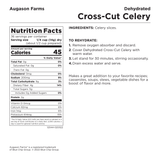 Augason Farms Dehydrated Cross Cut Celery #10 Can