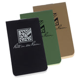 Rite in the Rain Weatherproof On The Go Wallet Notebook 6 pack