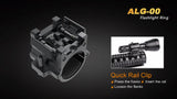 Fenix ALG-00 Tactical Flashlight Rail Mount